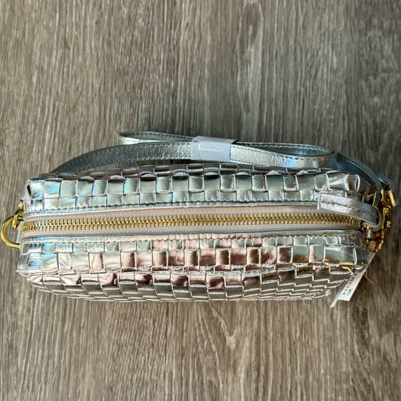 Clare V Silver Specchio Woven Checker NWT - Picture 4 of 8